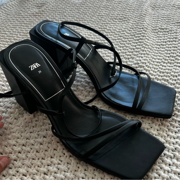 Zara Shoes - Lightly Worn Zara Strappy Heels